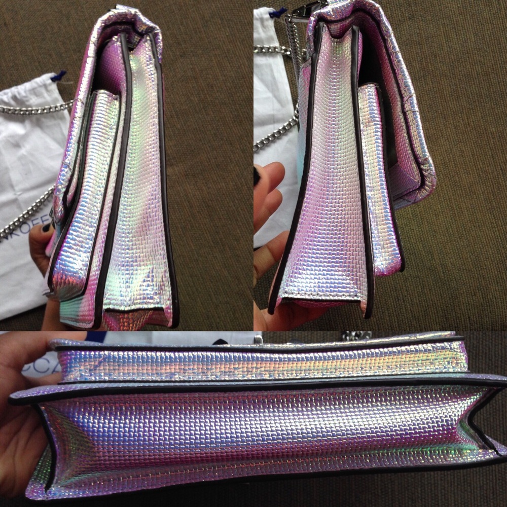 Rare Rebecca Minkoff Opal Iridescent Hologram Bag - Picture 8 of 11